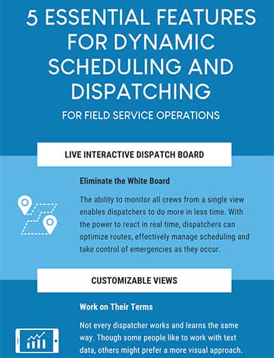 5 Essential Features For Dynamic Scheduling and Dispatching