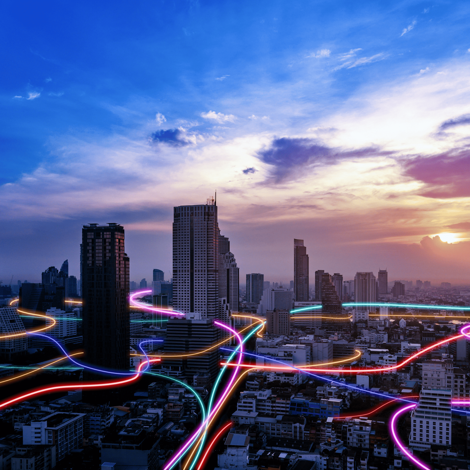 Smart city infrastructure and EV charging